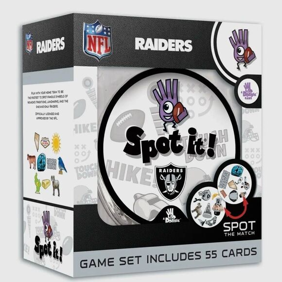 LV Raiders Spot it! Card game *New in box - Picture 1 of 3